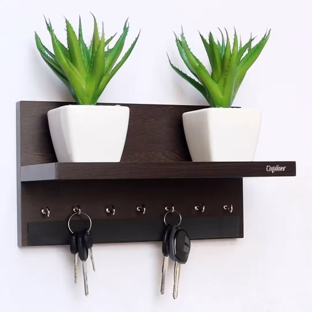 The Entryway Command Center Wall-Mounted Key Organizer