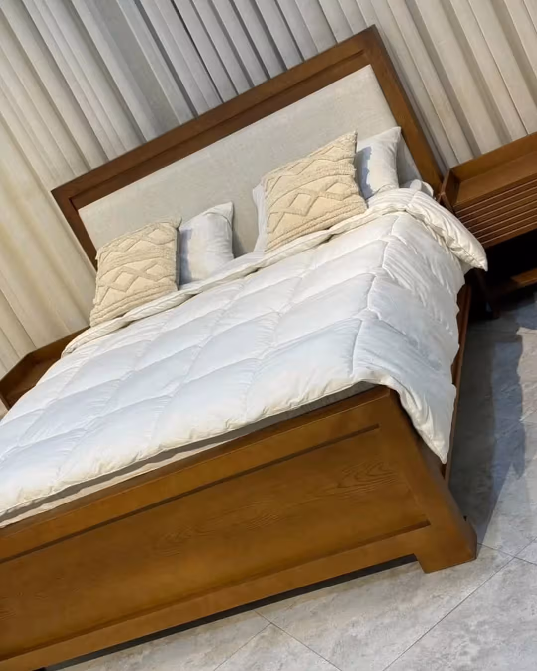 Somerset Upholstered Panel Bed Suite