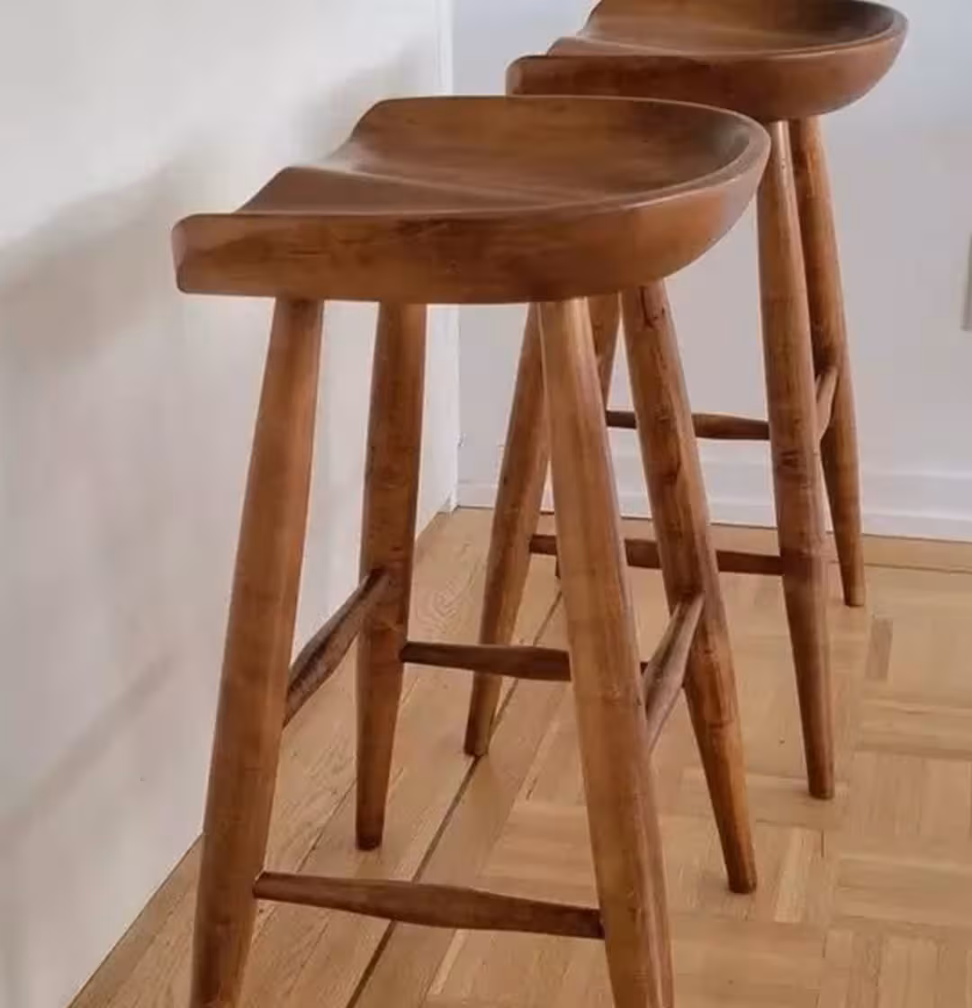 Saddle Ridge Solid Mango Counter Stool