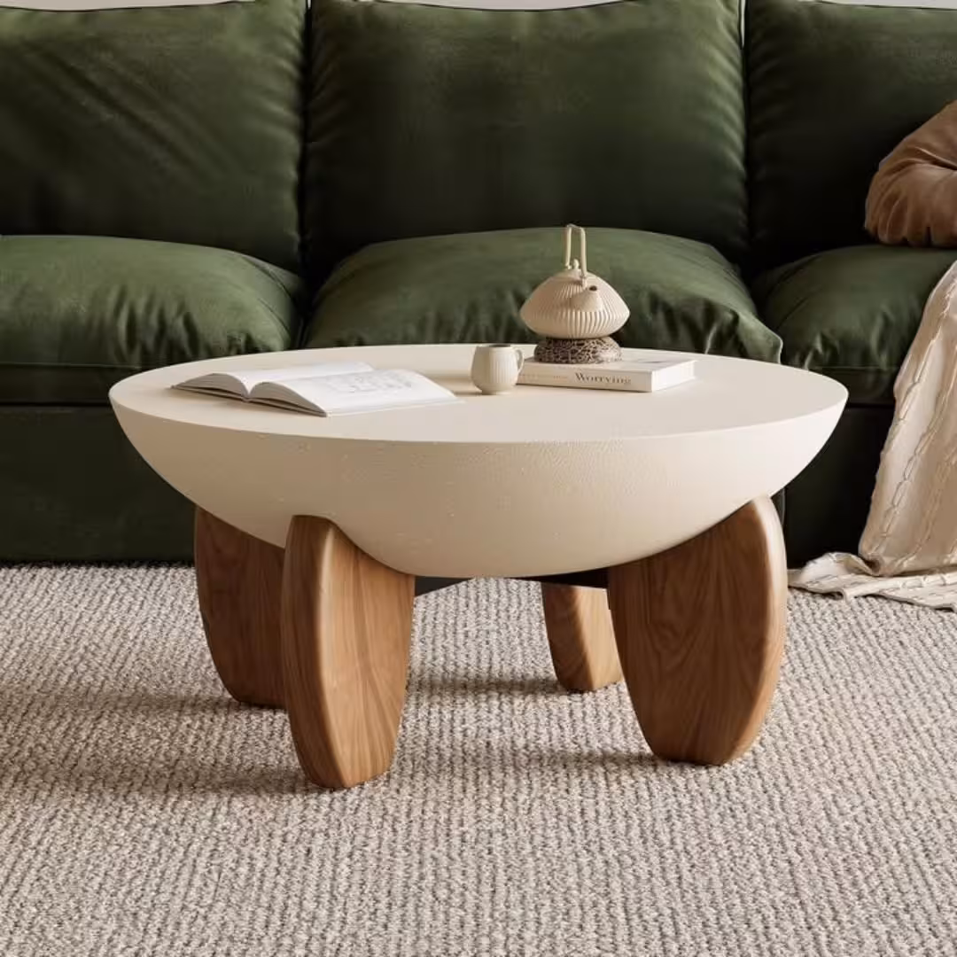 Apex Terra Concrete & Ash Coffee Table