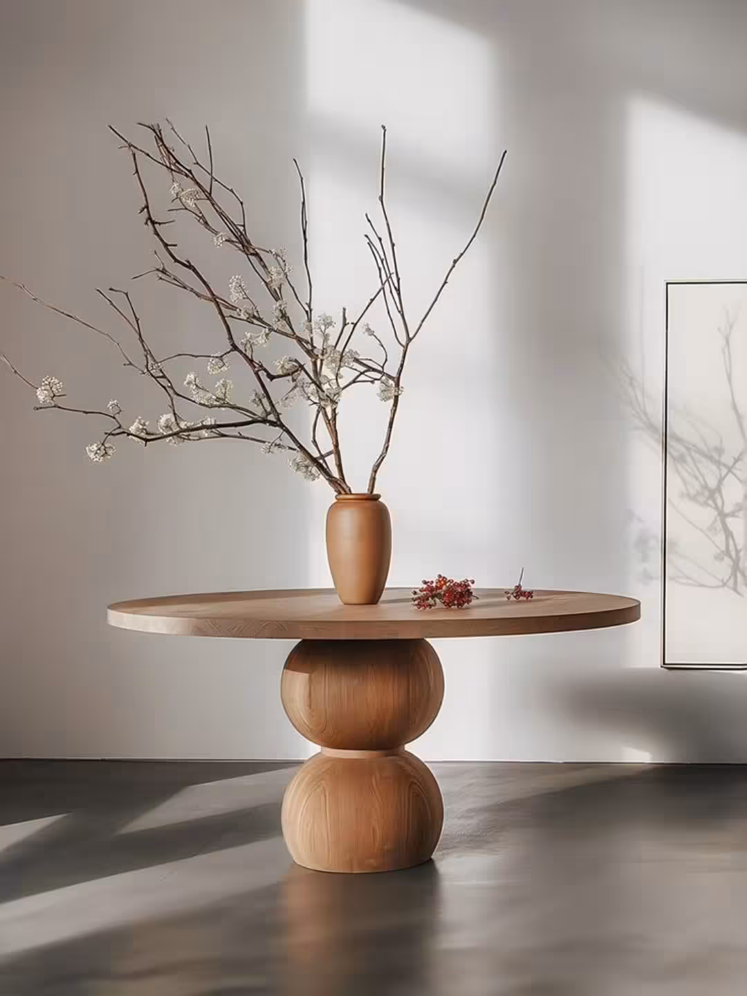 Solstice Hourglass Sculptural Dining Table