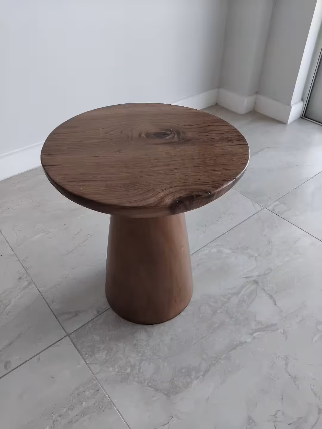 Solstice Conical Pedestal Side Table