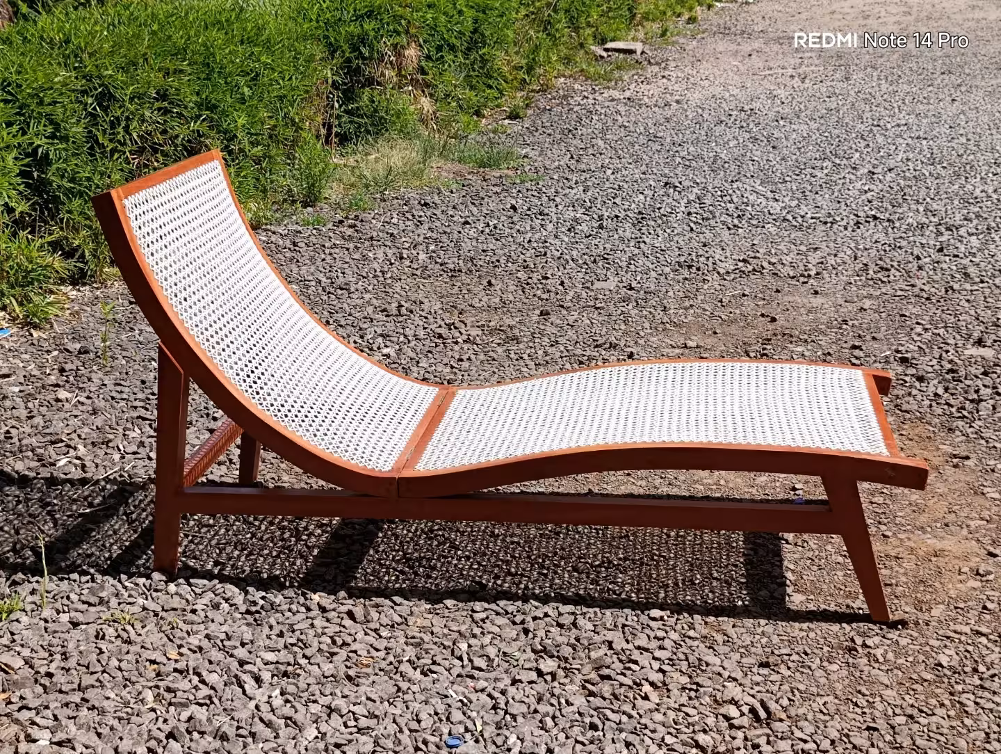 Bohan Artisan Rattan & Timber Sun Lounger