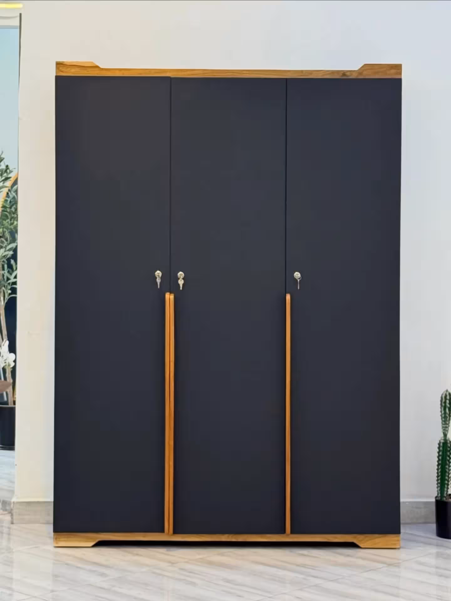Aura 3-Door Modern Wardrobe