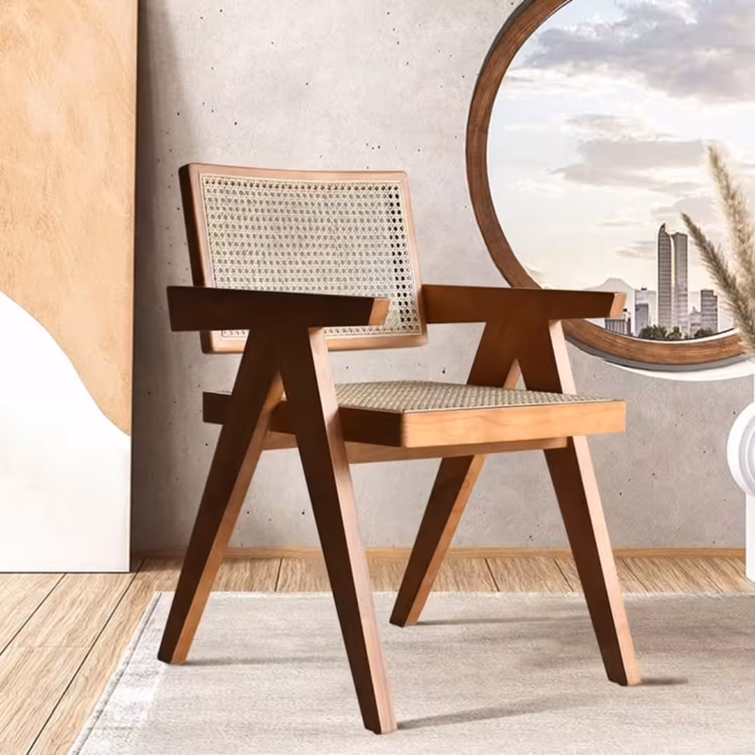 Hand-Made Rattan Chair